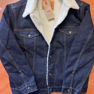 NWT-Levis Sherpa Lined Jacket